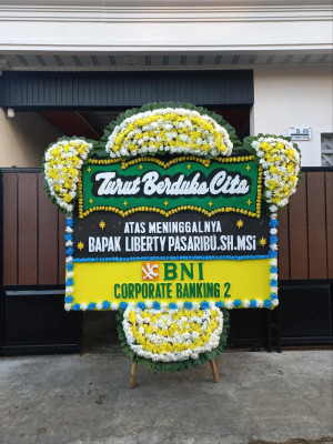 Papan Bunga Duka di Pekalangan
