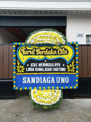 Papan Bunga Duka di Pekalangan
