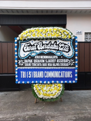 Papan Bunga Duka di Pekalangan